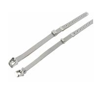 Alasum Bracelet à Chaîne en Maille en Acier Inoxydable Argenté, Ajustable et Moderne, Style Chic pour Hommes, Cadeau pour Collègues et Père