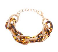 Alasum Bracelet pour Femmes Accessoire et Minimaliste Extensible Multicouche en Acrylique Anneau Connecteur pour Événements Formels et Plage