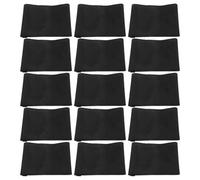 Alasum Brassards Élastiques Noirs en Tissu Respirant et Doux, Lot de 25 Pièces, Ajustables pour Cérémonie Funéraire et Équipes de Football, Adaptés aux Services Commémoratifs