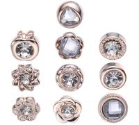 Alasum Broche de Perles Galvanisée 20pcs, Accessoire Unique et Délicat pour Robe et Châle, Décoration Créative et Attrayante pour Femmes et Filles
