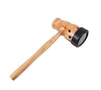 Alasum Brûleur de Bâtonnets de Moxa en Bois Réseau Isolant Thermique et Design Ergonomique, Boîte Moxa Portable Khaki pour Massage et Relaxation