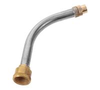 Alasum Buse de Pulvérisation D’arrosage en Acier Inoxydable, Embout Atomiseur pour Pulvérisateur Agricole, Réglage Ajustable, Argenté, 5,50x1,50x1,50cm, pour Pelouses et Plantes, Vergers