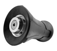 Alasum Buse de Pulvérisation Haute Pression Noire, Réglable pour Tuyau D’arrosage, Jet Rotatif, Outil Polyvalent pour Arrosage Jardin, Lavage Voiture et Nettoyage Extérieur, 1 Pièce