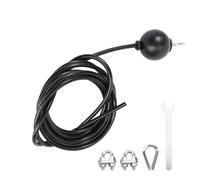 Alasum Câble Poulie Fitness Acier avec Accessoires Réglables pour Entraînement à Domicile Kit Complet avec Tendeur et Pinces pour Machine Musculation