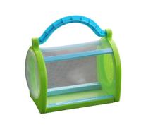 Alasum Cage pour Garçon et Filles Portable Verte avec Poignée de Transport, Maison D’Exploration Nature pour Observation Insectes, Extérieur Éducatif pour Kit Insecte et Découverte