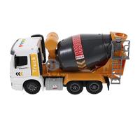 Alasum Camion Excavateur à Friction Jaune avec Lumière et Musique, Modèle Réduit de Véhicule de Chantier pour Garçon et Filles, Éducatif Léger et Maniable, Présent pour Jeux D’intérieur