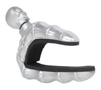 Alasum Capodastre pour Guitare Classique et Ukulélé en Alliage de Zinc Argenté, Léger et Multi-instrument, Design Unique de Crâne, Accessoire Stylé pour Musique Acoustique