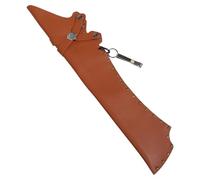 Alasum Carquois de Tir à l'arc Outdoor en PU Imperméable, Étui de Rangement Latéral pour Flèches, Modèle Ceinture Marron, Protection pour Arcs Classiques et Arcs à Poulies, Adapté Chasse