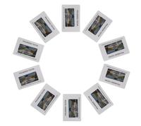Alasum Carte 100 de Polarisation Test Pcs Papier de Lunettes de Soleil | Détection Rapide de Polarisation, Test Rotatif Éducatif, pour Opticiens et Points de Vente