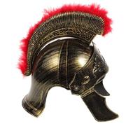 Alasum Casque Spartiate Romain en Plastique Léger et Confortable à Porter, Costume de Soldat Romain Médiéval pour Adultes et Adolescents, pour Carnaval ou Scène