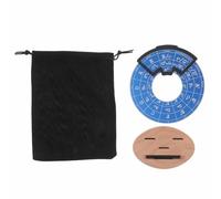 Alasum Cercle en Métal Bleu Support - Outil D’apprentissage Guitare Portable, Roue des Accords pour Débutants, Entraîneur D’accords et Théorie Musicale, Tableau des Notes