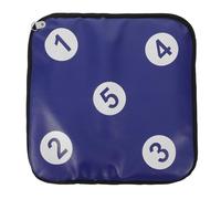 Alasum Cible D’Entraînement à L’Escrime Double Face Bleue Cible Murale Suspendue Résistante à L’Usure Outil Auxiliaire pour Pratique D’Escrime et Tir à L’Arc à Domicile Fixation