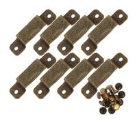 Alasum Clip de Protection de Poche pour Mètre Ruban, Support de Mètre Ruban en Fer, Couleur Café, Léger et Protecteur, pour Paquet à Outils et Fixation la Ceinture, pour Ouvriers du Fer