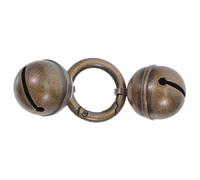 Alasum Clochette pour Collier Animal Cuivre Vintage Grelot Extra Fort avec Clip Rapide Charme Ajustable pour Chiens et Chats Accessoire Anti-perte pour Activités Extérieures et Sécurité