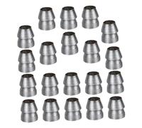 Alasum Coin Métallique pour Marteau à Fendre 20 Pièces, Cale Conique 8 Mm pour Poignée, Fournitures D'installation Et Renfort Outil Professionnel Usage Atelier Et Bricolage