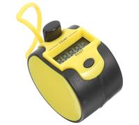 Alasum Compteur Mécanique Manuel Portable en Plastique Noir à 5 Chiffres, Facile à Utiliser et Pratique Sport Événements