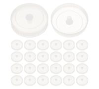 Alasum Couvercle de Germination 63mm 28 Pièces en PP pour Bocal Mason