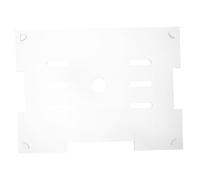 Alasum Couvercle Transparent en Acrylique et Trou D'accès Facile pour Aquarium avec Panneau Anti-Saut pour Aquarium à Crevettes ou Poissons Bureau