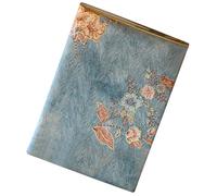 Alasum Couverture de Livre pour Élève en Tissu Résistant et Lavable Motif Décoratif, Pochette de Protection Ajustable pour L'école et Usage Personnel
