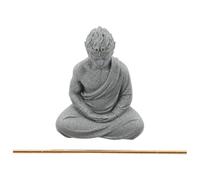 Alasum Décoration Bouddha Aquarium Statue Roi Singe Wukong Figure Mythologique Chinoise Sculpture Relaxation Figurine pour Aquarium