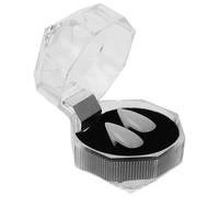 Alasum Dents de Vampire Réalistes en Plastique Blanc pour Costume D'halloween Confortables, Accessoire de Cosplay pour Fêtes et Films