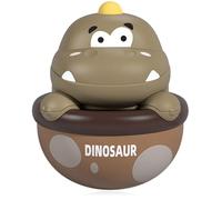 Alasum Dinosaure à Bascule pour Bébé Sensoriel D’Éveil Hochet Éducatif en Plastique Sûr Taille Adaptée aux Petites Mains pour Développer Motricité et Coordination