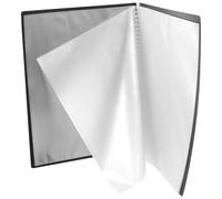 Alasum Dossier Musique Multi-pages pour Partitions Pochette Transparente Noire Classeur Documents pour Musique et Papiers Organisation Pratique