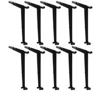 Alasum Écarteurs de Branches Ajustables pour Arbres Fruitiers Lot de 50 Pièces en Plastique Noir Supports Robustes pour Formation et Écartement des Jeunes Branches Outil de Jardinage