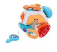 Alasum Éducatif Sensoriel Garçon Fille Ans Cube Activités Multifonction Plastique pour Développement Motricité et Concentration
