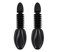 Alasum Embouchoirs Réglables pour Chaussures Hommes 2pcs en Plastique Noir, Soutien la Déformation et Prolongation Durée de Vie des Chaussures