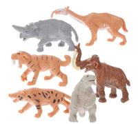 Alasum Ensemble de Figurines d'animaux Préhistoriques en Plastique 48g, Éducatif et Cognitif pour Garçon et Filles, Décoration Intérieure Pédagogique pour Apprentissage Préhistoire