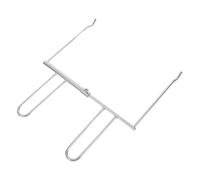 Alasum Extracteur de Fourchettes en Acier Inoxydable pour Poulet Rôti et Viande Barbecue, Outil Anti-brûlure Compact pour Friteuse à Air Chaud, Accessoire la Cuisine Camping