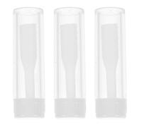 Alasum Extracteur de Lentilles de Contact et Rangement Transparent en Silicone Blanc, Lot de 3 Sets de Sets de Pièces Tige Antidérapante, Fonctionnement Simple pour Voyage