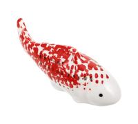 Alasum Figurine de Poisson Flottante en Céramique pour Décoration D'aquarium, Effet Visuel Captivant et Design Réaliste pour Décor de Vivier ou Bureau