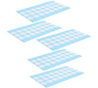 Alasum Filtres Respirants Autoclavables Eptfe pour Couvercles de Bocaux 2x2 Cm, 100 Patchs Adhésifs Culture de Champignons en Laboratoire et Production en Masse