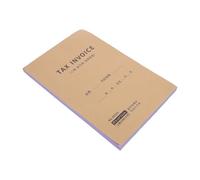 Alasum Formulaire de Facture en Deux Parties, Carnet de Caisse, Papier, 100 Pages, pour Bons de Commande et Suivi des Commandes, Compatible Export et Douane, pour Petites Entreprises