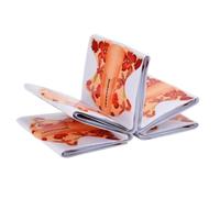 Alasum Formulaire de Guide pour Nail Art en Papier Orange 100pcs, Outil Précis et Pratique pour Manucure à Domicile ou Salon Professionnel