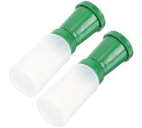Alasum Gobelet de Bain Médicamenteux pour Vaches en Plastique Deux Chambres, Facile à Transporter, pour L’élevage Nettoyage des Trayons