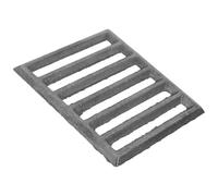 Alasum Grille de Barbecue en Fonte Épaisse 14x15 Cm pour Cuisson Polyvalente, Étagère Robuste en Métal pour Grillades, Camping et Cuisson Extérieure