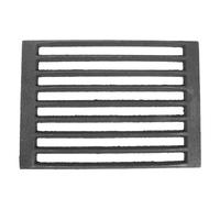 Alasum Grille de Barbecue Rectangulaire en Fonte Légère 27,5x19,5 Cm, Accessoire de Rechange pour Cheminée, Facile à Ranger pour Cuisson Extérieure et Événements Barbecue