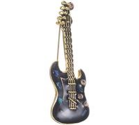 Alasum Guitare Vintage en Métal pour Hommes et Femmes, Accessoire de Festival Polyvalent, Taille Moyenne, Style Musical Dessin Animé, Finition Solide