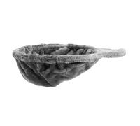 Alasum Hamac de Remplacement Rond en Peluche Douce pour Chaton et Chat, Panier Suspendu Stylé Anneau en Acier 47x36 Cm, Accessoire pour Meuble à Griffer la Maison