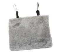 Alasum Hamac pour Perroquet Peluche Doux et Chaud Nid Suspendu Confortable pour Perruches et Oiseaux Lit Hiver Isolant pour Cage Nid Douillet pour Repos et Jeu