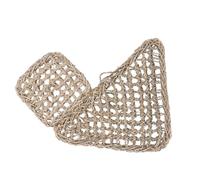 Alasum Hamac Triangulaire Facile à Assembler en Fibres d'herbe Escalier Créatif avec Ventouses pour Lézards et Dragons Barbus pour Fixation Murale Surface Métallique