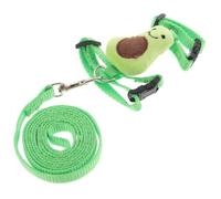 Alasum Harnais Ajustable en Nylon Vert pour Petits Animaux Laisse, Design sans Manches Confortable et Facile à Mettre, pour Lapins et Petits Rongeurs