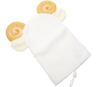 Alasum Housse de Protection pour Casque de Ski Blanche Housse Lavable en Tissu Doux pour Garçon et Filles et Snowboard Accessoire Décoratif pour Sports d'hiver
