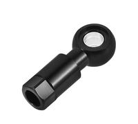 Alasum Insert Olive de Frein à Disque Hydraulique Vtt Noir - Kit Complet 5 Olives avec Aiguilles D’huile - Outil de Réparation et Entretien Compatible pour Freins Hydrauliques Vélo