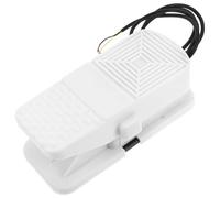 Alasum Interrupteur Pied en Céramique Beige Abs pour Machine à Poterie, Pédale de Contrôle de Vitesse Ergonomique, Plug And Play, pour Création Céramique Maison et Professionnels