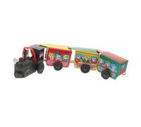 Alasum Jouet Train à Remonter Vintage avec Trois Wagons Décoration De Bureau pour Garçon Fille Jouet Éducatif Et Cadeau Pratique