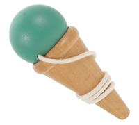 Alasum Kendama en Bois Vert pour Garçon et Filles - de Motricité Fine Résistant à L’Usure - Entraînement Coordination Œil-Main - Jeu Sportif Éducatif Portable - Favoris des Garçon